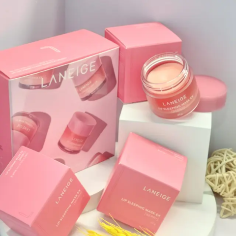 Mặt Nạ Ủ Môi Laneige Lip Sleeping Mask Berry Màu Hồng 20g